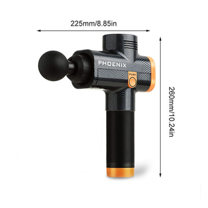 <span class=keywords><strong>Pistola</strong></span> <span class=keywords><strong>de</strong></span> masaje <span class=keywords><strong>de</strong></span> percusión deportiva profesional, control <span class=keywords><strong>de</strong></span> botón inalámbrico - Product Image 5