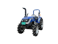 Tracteur agricole 70 CV, 4 roues motrices, moteur diesel turbocompressé, 8+8 vitesses avant/arrière, protection ROPS, culture agricole