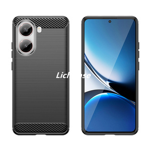 Lichicase เคสโทรศัพท์มือถือคาร์บอนไฟเบอร์บางเฉียบป้องกันการกระแทกสำหรับ K80 redmi K80 Pro ฝาหลังมือถือ - Product Image 3