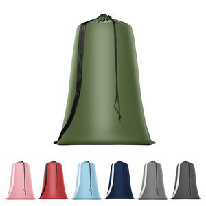 Bolsa de Lavandería con Cordón, Bolsa de Lavado de Gran Capacidad, Organizador de <span class=keywords><strong>Ropa</strong></span> Plegable, Bolsa de Almacenamiento de <span class=keywords><strong>Ropa</strong></span>, Bolsa de Lavandería de Malla Resistente - Product Image 2