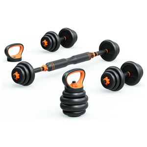Mancuernas ajustables con logo personalizado, set de mancuernas, barra y <span class=keywords><strong>kettlebell</strong></span> para entrenamiento con pesas libres - Product Image 3