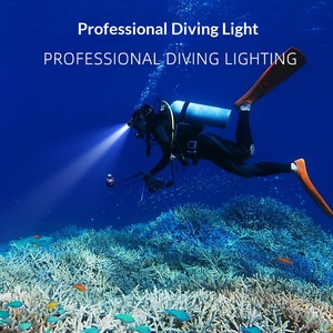 ไฟฉายดำน้ำแบบสกูบา 1500 ลูเมนส์ กันน้ำระดับ IPX68 ไฟ LED ใต้น้ำสำหรับดำน้ำลึกในถ้ำใต้ทะเล - Product Image 3