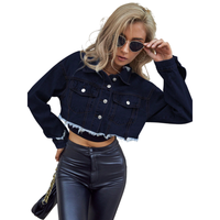 Blouson moto personnalisé pour femme en daim, doublure épaisse en fausse fourrure, style rétro uni, fermeture éclair courte, logo personnalisé