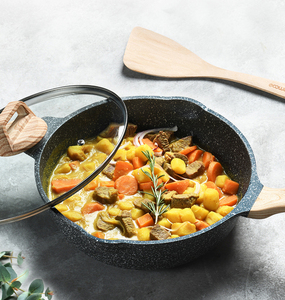 Household High Quality Non Stick <strong>Cooking</strong> Pot Frying Pan Set Kitchen Cookware Sets Aluminum Non-stick Coating All-season <strong>Presents</strong> - Product Image 3