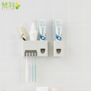Factory Wall Mounted <strong>Toothbrush</strong> <strong>Holder</strong> <strong>and</strong> <strong>Toothpaste</strong> Dispenser Combine - Product Image 5