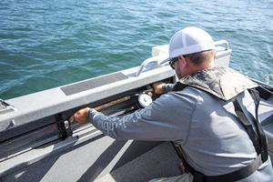 KinOeacn 18 Areus superventas 18 Areus aluminio soldado Softtop barco de pesca fuera de borda motor Combo Set para lago río pesca - Product Image 3