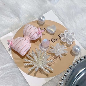 Nouvel Arrivage : Breloques <span class=keywords><strong>Croc</strong></span> pour Chaussures de Ballet, Boucles de Décoration de Chaussures Exquises et Robustes avec Perles, Clips de Chaussures Tendance Coréens Dongdaemun - Product Image 6