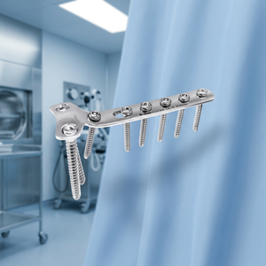 Placa de fijación ósea de 4.5mm en T para instrumentos quirúrgicos veterinarios de acero inoxidable, fabricada por ZUOL. - Product Image 3