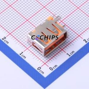 906-752B1114D10200 <b>USB</b> Connector Through hole Component (THT) Connector Type-<b>A</b> <b>USB</b> <b>2.0</b> Female Side Insert - Product Image 1