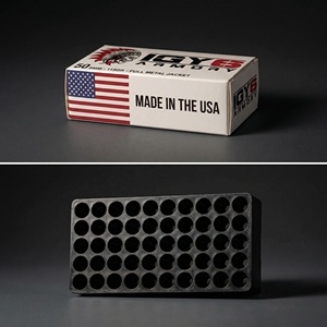 Boîte à munitions personnalisée 9 mm, emballage en papier imprimé robuste pour munitions avec plateau, vente en gros directement du fabricant - Product Image 5