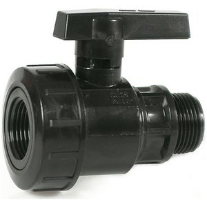 Raccord de jardinage mâle-femelle à valve à écrou unique 1 1/4 pouce - Product Image 1