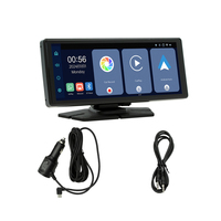 Écran tactile IPS de 10,26 pouces pour voiture avec CarPlay et Android Auto sans fil, caméra embarquée FHD 1080P intégrée
