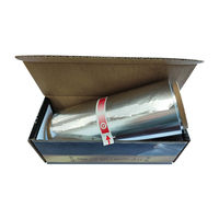 Usine En Gros 40mic * 12cm * 10m En Aluminium Shisha Feuille Papier en Rouleau Perforé Narguilé En Gros Rouleau De Feuille D'aluminium