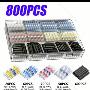 Terminaux annulaires pour ingénierie chimique, 800 pièces, soudure en cuivre pur, style européen, pour l'électronique d'éclairage - Product Image 2