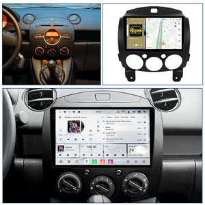 16+512GB Seri Crystal Radio Mobil HI-FI untuk Mazda 2 2007-2014 Layar 2K Android Car DVD Player DSP Carplay Audio - Product Image 2