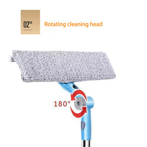 Mitclear 3 in 1 Telescopic <strong>Window</strong> Squeegee Glass Cleaning Tool <strong>Windows</strong> <strong>Cleaner</strong> <strong>Kit</strong> with Microfiber Household Glass Squeegee - Product Image 4