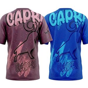 Camiseta de manga corta y cuello redondo con sublimación. hecho de malla cuadrada de poliéster de 145-150 g/m² - Product Image 6