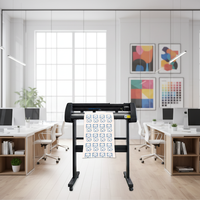 Traceur de découpe vinyle Yinghe 720 mm, découpeuse de vinyle pour signalétique, logiciel Signmaster, équipement publicitaire de bonne qualité sans contour