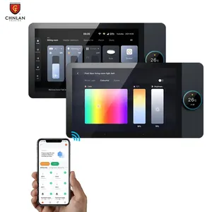 7-Inch Android Touch Screen Multi-functional WiFi Tuya Smart Home Control Panel with Zigbee Gateway Hub And Music Amplifier