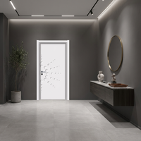 Porte intérieure en bois moderne DK-112 CPL, résistante aux rayures, pour chambre et hôtel, gain de temps, vente en gros