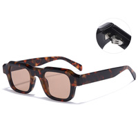 Lunettes de soleil carrées rétro Y2K 2027 pour hommes, protection UV extérieure, logo personnalisé, lunettes de soleil pour femmes