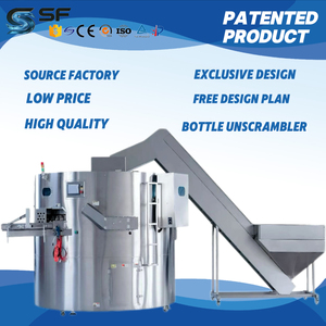 เครื่องคัดแยกขวดอัตโนมัติเต็มรูปแบบ ควบคุมด้วย PLC ความเร็วสูง ผลิตจากสแตนเลส 304 รองรับ IoT ความเร็ว 13000 ขวด/ชม. พร้อมระบบป้อนน้ำ - Product Image 3