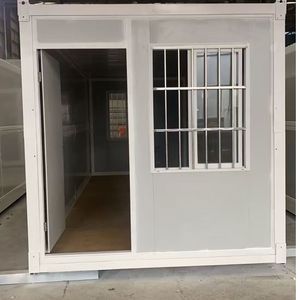 20 ft xách tay mở rộng có thể gập lại thép Sandwich Panel container nhà đúc sẵn kho di động cho gia đình sử dụng - Product Image 5