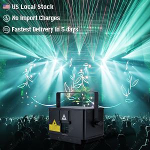 USA địa phương Chứng Khoán 6W hoạt hình chùm nhảy múa bên máy ánh sáng laser - Product Image 1