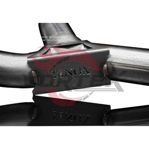 Système d'échappement Catback à silencieux Vortex haute performance en acier inoxydable poli miroir de 1,5 mm avec système Valvetronic et échelle de poisson soudée - Product Image 5