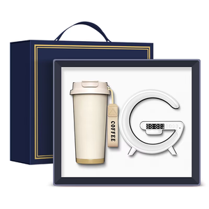 <span class=keywords><strong>Gadgets</strong></span> Regalos novedosos Cargador inalámbrico Premium Lámpara LED Altavoz Reloj de escritorio y banco de energía Conjunto de regalo de negocios ejecutivo moderno - Product Image 4