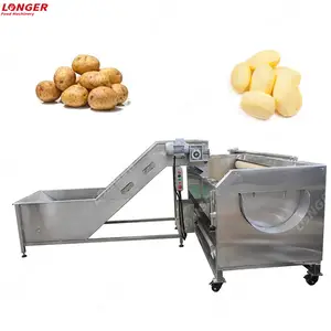 Sweet Potato Washer and Peeler Machine|Potato Cleaning Machine Price