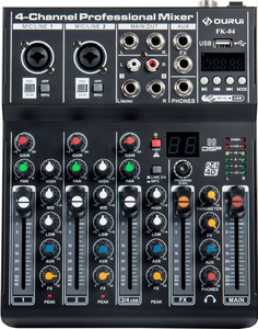 Fabricante de Mezcladoras de Audio para DJ Multicanal, Consola de Mezcla de Sonido con Ecualizador Ajustable, Equipo de Audio para Escenario con Logotipo Personalizado - Product Image 6