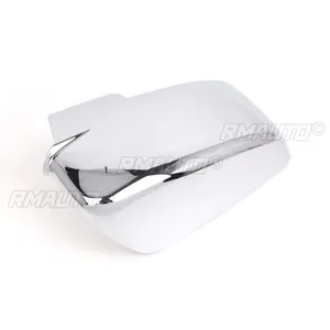 For Dodge Ram 1500 2009-2012 Car Rearview <b>Mirror</b> Cover <b>Shell</b> Caps Housing Replacement 68231243AA 68231242AM Chrome Sliver - Product Image 6