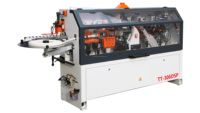 Machine à plaquer les chants compacte DSP TT-306 Moteur automatique de plaqueuse de chants pour le travail du bois PLC comprend le nettoyage par grattage Collage Pré-fraisage