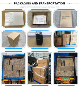 2025 di qualità OEM Dechiqueteuse De Papier Premium 13L 6 fogli di carta a taglio incrociato trituratore di documenti macchina per ufficio - Product Image 5