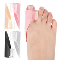 Attelle Correctrice d'Hallux Valgus Réglable, Séparateur d'Orteils, Protecteur en Gel, Soulagement de la Douleur, Utilisation Jour et Nuit