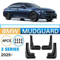Garde-boue de style automobile pour BMW Série 3 2025 – Bavettes anti-éclaboussures avant et arrière – Accessoires auto