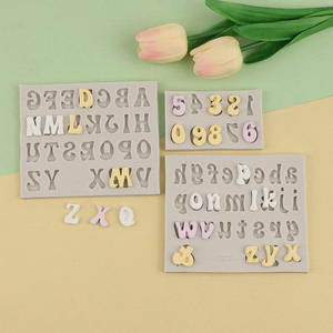 Molde de Silicona para Chocolate y Dulces, Diseño de Números y Letras Árabes, para Hacer Pasteles de Cumpleaños Caseros - Product Image 4