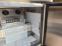 Table de préparation de salades à porte unique, réfrigérée et ventilée, pour la préparation alimentaire – Meilleures ventes