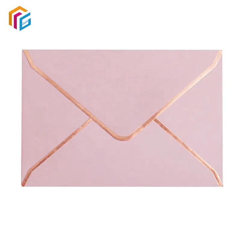 Groothandel Luxe Envelop Papieren Verpakking Speciaal Papier Bruiloft Uitnodiging Enveloppen Met Logo