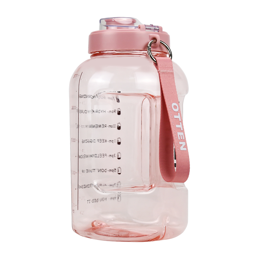 Bottled Joy 28oz Tritan Water Bottle With Straw - Leakproof, Time Marker, BPA Free For Fitness & Travel - View #2