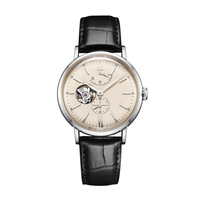 Montres automatiques en acier de petite taille, de seconde main, avec mouvement à volant d'inertie, conçues et fabriquées en usine, pour la marque du client