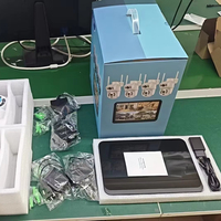 Kit NVR WiFi Y10 avec caméra 8MP, caméra IP PTZ à double objectif, 10,1 canaux, vision nocturne intelligente pour la maison