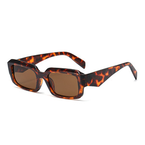Jamie L1625 Square Frame Sunglasses Black Plastic UV400 Unisex Outdoor Sunshade - Product Image 3