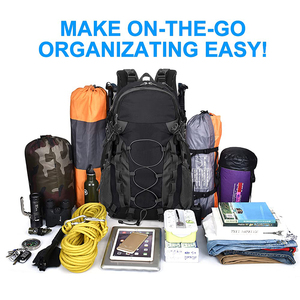 Custom Portable Waterproof Outdoor Hiking <b>Backpack</b> <b>Foldable</b> Design Lightweight Recquet Sport Bags Rucksack - Product Image 5