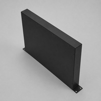 Estuche para Amplificador Negro Sellado de Fábrica, Portátil, de 19 Pulgadas, Tipo Rack 2U, de Buena Calidad