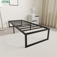 Cadre de lit en métal réglable Wayon, design modulaire pour chambre à coucher, hauteur et longueur personnalisables, Gome