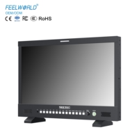 Monitor Kamera Multi View SEETEC M215S Logo Kustom 21.5" 1000nit 1920x1080 IPS 3G-SDI HDMI 2.0 GPI untuk Siaran dan Direktur