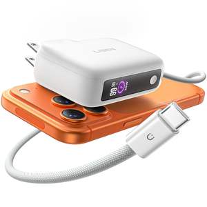 LISEN 3 <span class=keywords><strong>en</strong></span> 1 35W Chargeur de voyage à charge rapide avec câble intégré <span class=keywords><strong>Banque</strong></span> d'alimentation portable 7000mAh pour iPhone 17 Pro Max Samsung S26 - Product Image 1