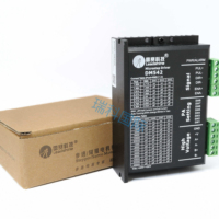 Moteur pas à pas NEMA23 biphasé R.K de haute qualité avec driver DM542, sortie 50V 200W, contrôle d'impulsions et de direction IP20